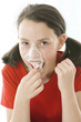 Enfance - Bulle de chewing-gum éclatée