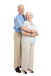 Happy loving seniors