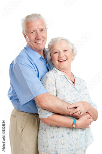 Photo: Happy smiling aged couple Happy smiling aged couple