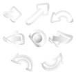 Vektor: Arrow Stickers Arrow Stickers