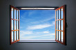 Let the blue sky in