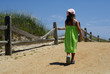 Walking to the beach Walking to the beach