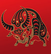Chinese horoscope. Year of the ox