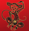 Chinese horoscope. Year of the monkey