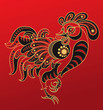Chinese horoscope. Year of the rooster