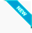 Glass corner ribbon NEW