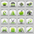 button White_green School