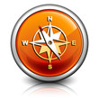 cristal orange compass