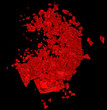 Red Broken Heart: disease or pain Red Broken Heart: disease or pain