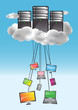 Cloud computing concept Cloud computing concept