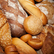assortment of baked bread