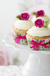 Rose cupcakes
