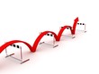 Photos : overcoming the barriers  success concept