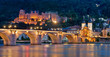 Heidelberg Alte Brücke und Schloss