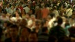 crowd of people walking
