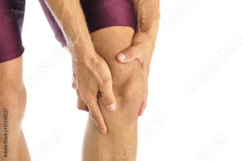 Photo: Knee injury Knee injury
