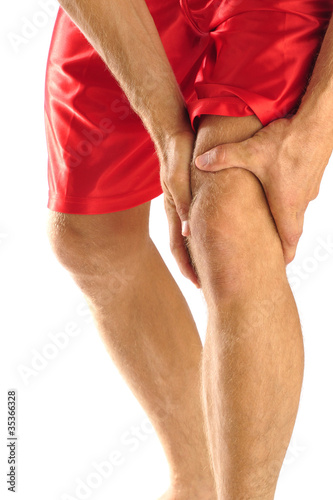Photo: Knee injury Knee injury