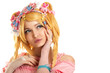 Lolita doll character portrait young woman