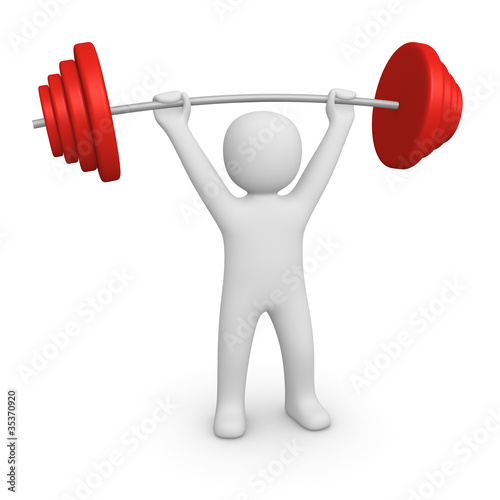 Illustration: Bodybuilder Bodybuilder