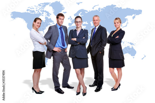 Photo: Global business team Global business team