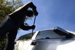 Autodiebstahl von außen Autodiebstahl von außen