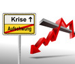 Chart rot Krise