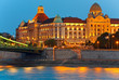 Budapest night view Budapest night view