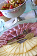 Cuisine, buffet, jambon, fromage, petit déjeuner
