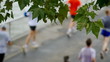 Jogger im Herbst