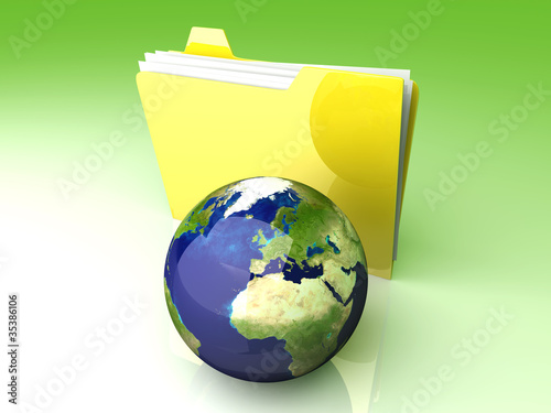 Illustration: Globales Verzeichniss - Europa Globales Verzeichniss - Europa