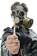 A healthy person refusing to smoke