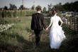 Young married couple walking Young married couple walking