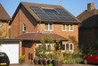 Photo: Solar panels on house Solar panels on house
