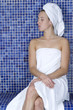 Mujer en el SPA