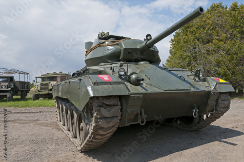 Photo: M24 Chaffee Tank M24 Chaffee Tank