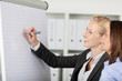 Foto: zwei frauen schreiben etwas am flipchart zwei frauen schreiben etwas am flipchart