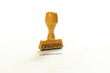 Stempel ORIGINAL auf weißem Hintergrund