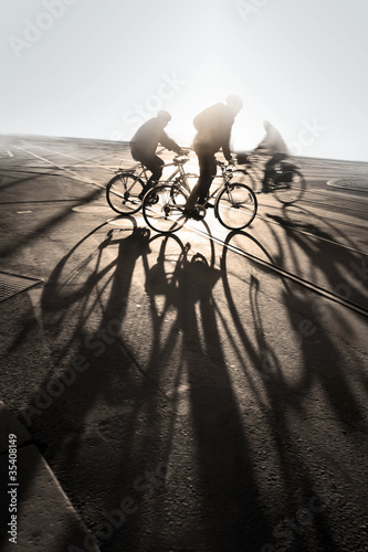 Photo: Cyclists Cyclists