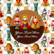 cartoon chess card