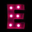 letter e