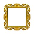 decorative gold frame
