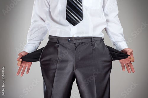 Photo: Empty pockets Empty pockets