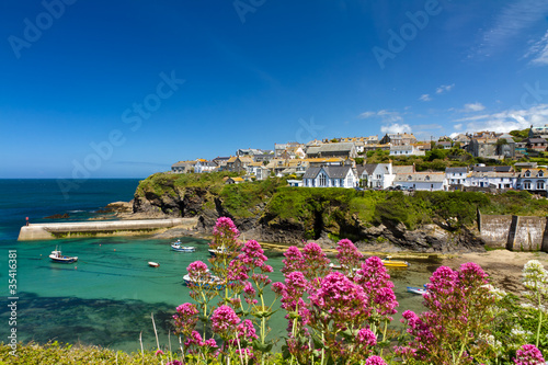 Photo: Cove and harbour of Port Isaac, Cornwall, England Cove and harbour of Port Isaac, Cornwall, England