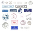 Alte Poststempel
