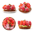 tarte aux fraises et framboises