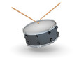 Drum and drumsticks