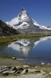 Die Postkarte vom Riffelsee mit Matterhorn