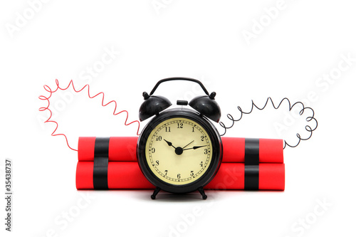 Photo: Dynamit mit Uhr Dynamit mit Uhr