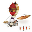 Sustainable design for small still life pencil artist