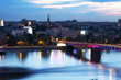 view of panorama Novi Sad, Serbia